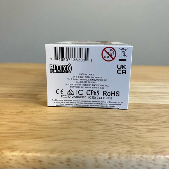 NIB Star Wars Mandalorian Bitty Boomers Disney+ Wireless Bluetooth Speaker - Picture 10 of 10